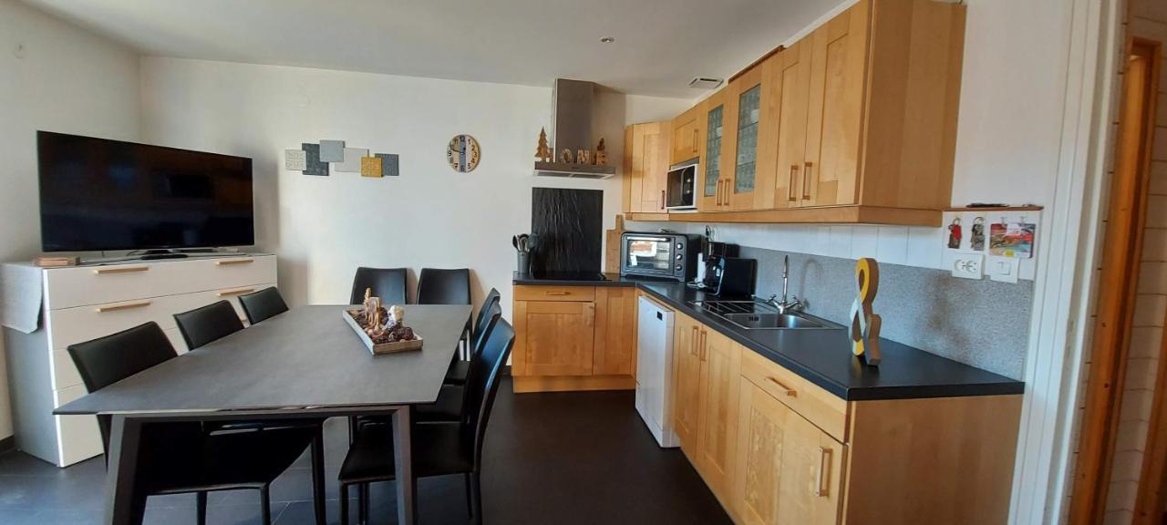 Résidence Campredon - 6 à 8 pers - Linge Inclus - Terrasse 25m2 plein sud - Jardin - Internet - Parking - Navette pied du logement Font-Romeu-Odeillo-Via Exterior foto