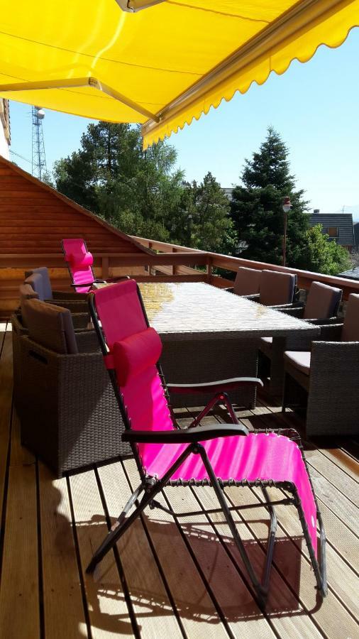 Résidence Campredon - 6 à 8 pers - Linge Inclus - Terrasse 25m2 plein sud - Jardin - Internet - Parking - Navette pied du logement Font-Romeu-Odeillo-Via Exterior foto